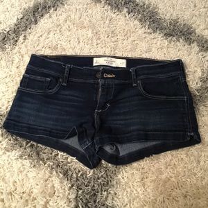 A&F denim shorts